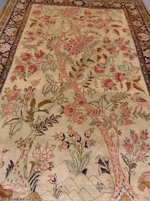 fig 1. Kashmir Silk Carpet Tree of Life