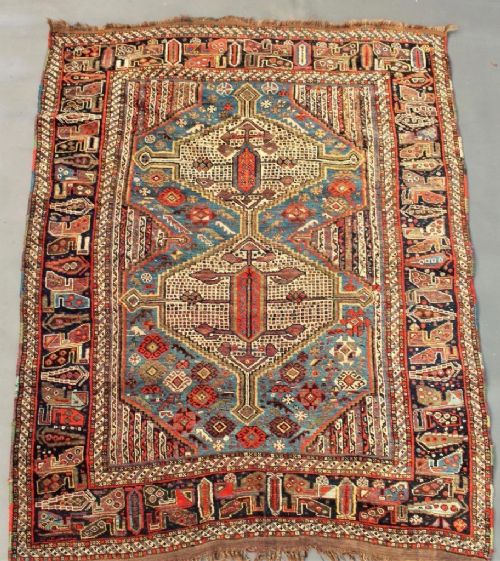 Antique Afshar Rug / Runner / Carpet South East Persia