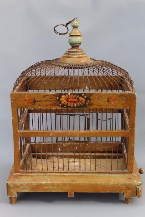 Decorative Victorian Wirework Birdcage