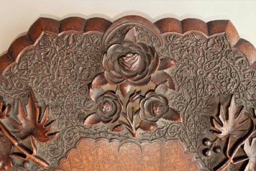 fig 2. Antique Carved Hardwood Anglo Indian Table