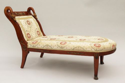 Regency Mahogany Empire Day Bed