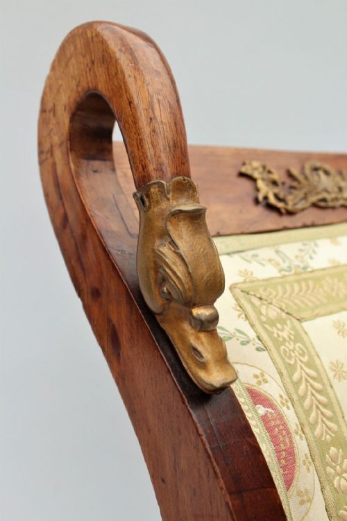 fig 1. Regency Mahogany Empire Day Bed