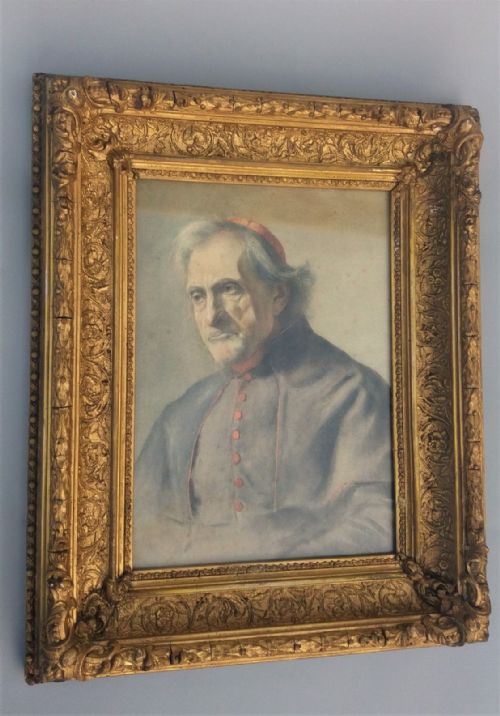 Good Victorian Watercolour Painting Cardinal