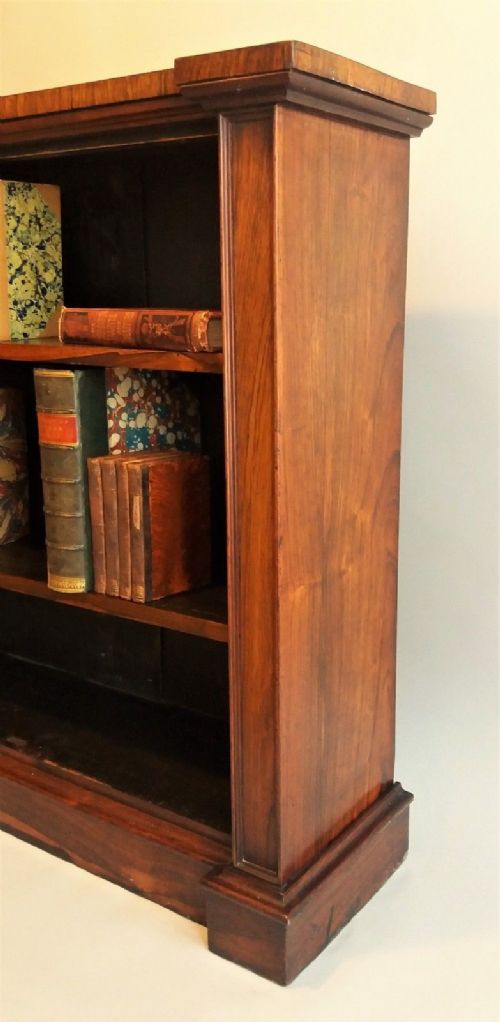 fig 1. Neat Regency Rosewood Bookcase