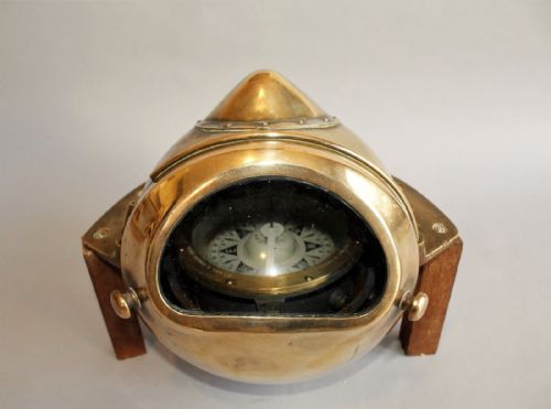 Antique Ships Compass Henry Browne Sestrel Deadbeat