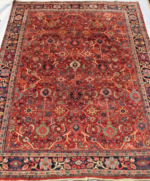 Antique Mahal Carpet Room Size