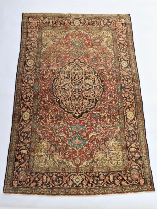 Antique Isfahan Carpet