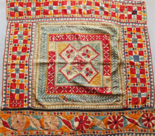 Antique Indian Applique Wall Hanging