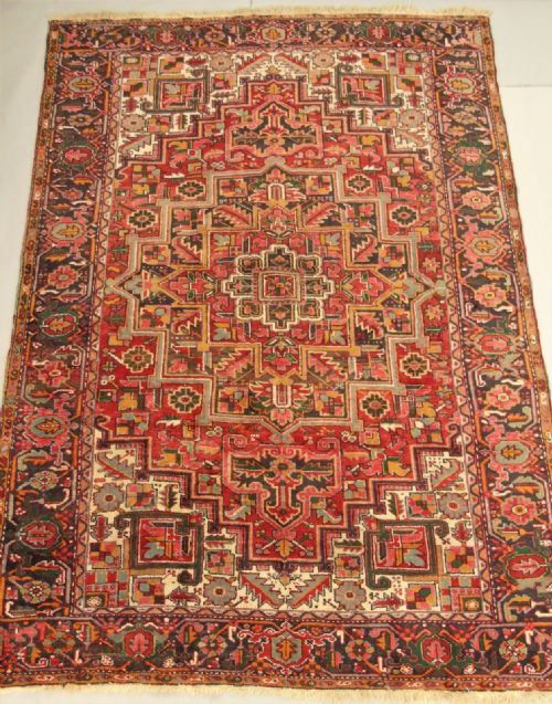 Antique Heriz Carpet Room Size
