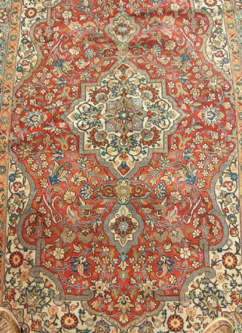 fig 1. Antique Ghom Carpet