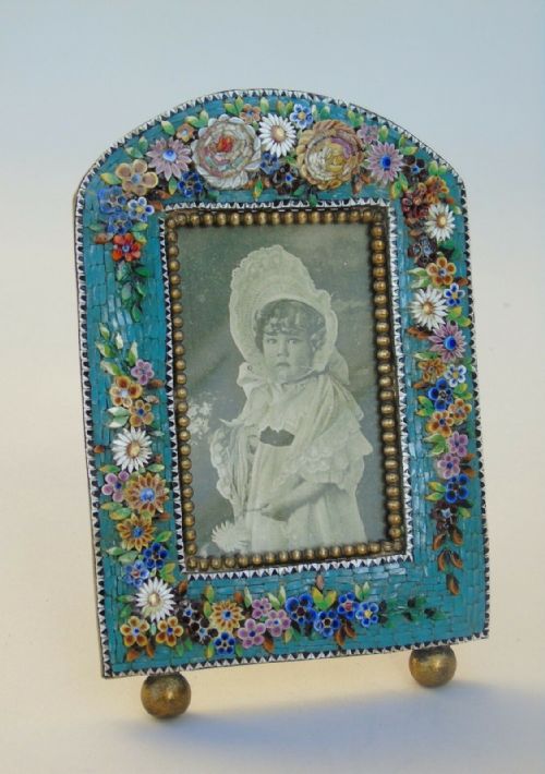 Beautiful Murano Glass Millifiore Mosaic Frame