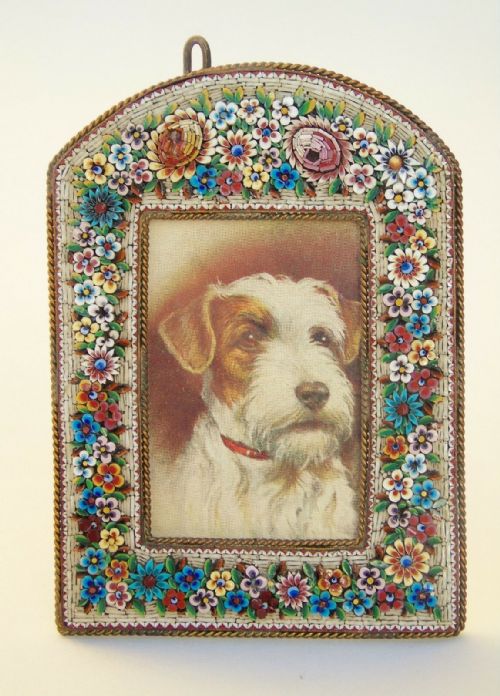 Beautiful Murano Glass Millifiore Mosaic Frame