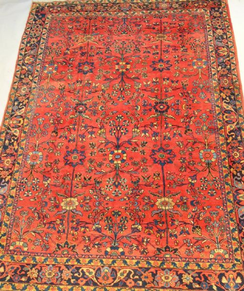 Antique Mahal Carpet Room Size