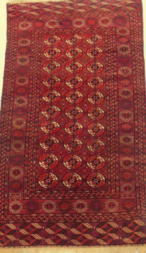 Antique Tekke Turkman Carpet