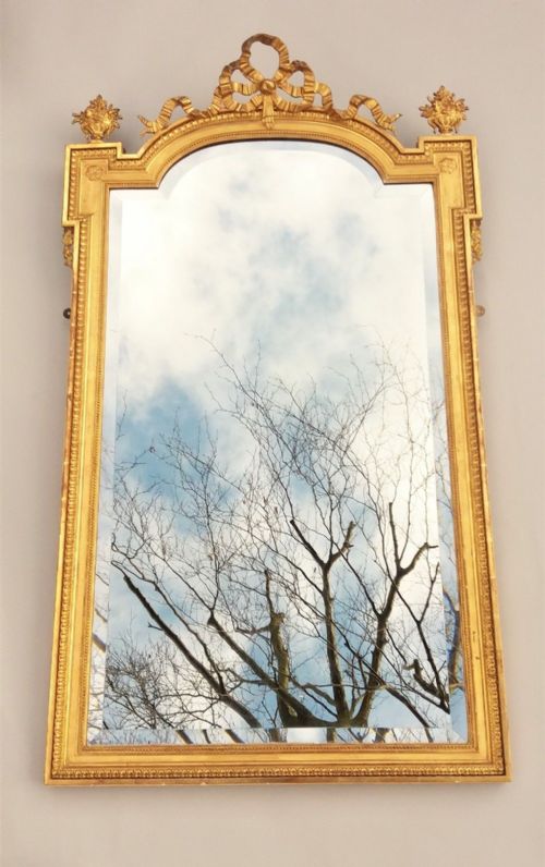 fig 1. Outstanding Gilt Overmantle Mirror