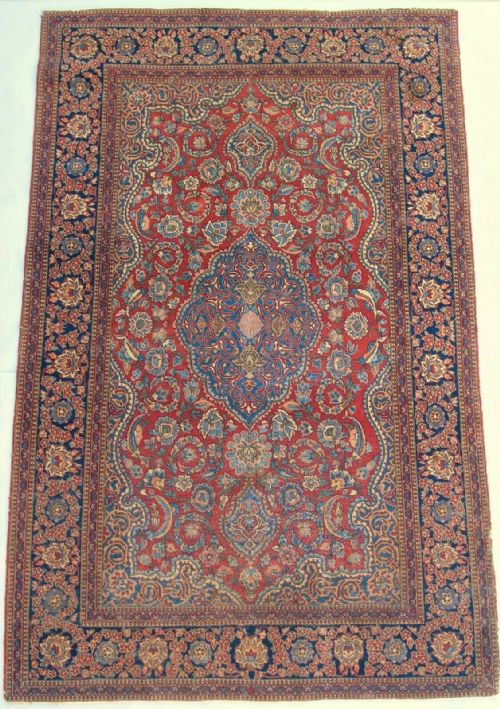 Fine Isfahan Carpet 19th Century