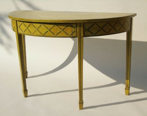 Beautiful Hand Painted Regency Side or Hall Table