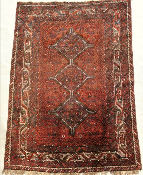 Antique Khamseh Carpet