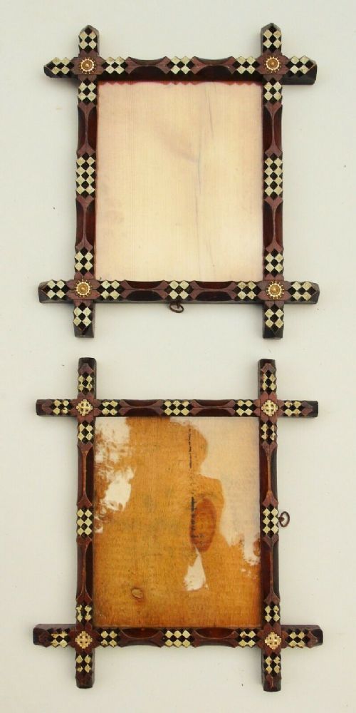 Pair of Antique Gothic Frames