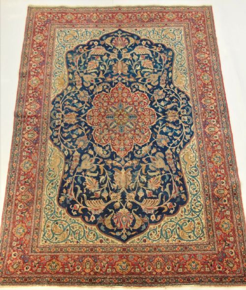 Antique Heriz Carpet Room Size