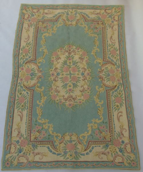Beautiful Abusson Chainstitch Rug