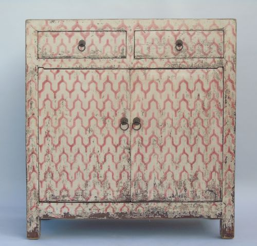 Antique Chinese Painted Cabinet