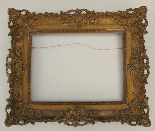 Antique Gilt Swept Picture Frame