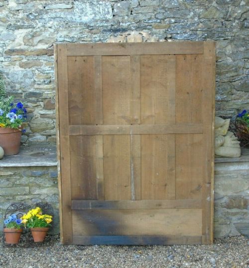 LARGE FRENCH ANTIQUE FLOOR STANDING MIRROR - ADDITIONAL PHOTO 4