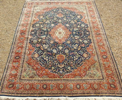 Antique Tabriz Carpet Room Size