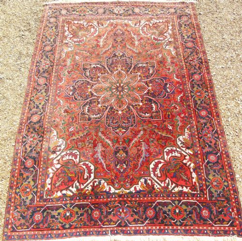 Antique Heriz Carpet Room Size