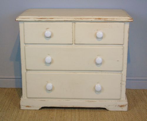 Victorian Painted Pine Chest of Drawers