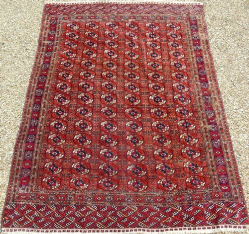 Antique Tekke Turkman Carpet Room Size