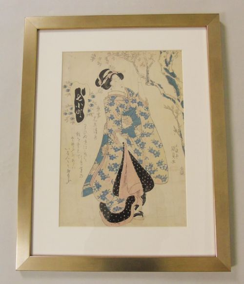 Antique Japanese Woodblock Print Kunisada