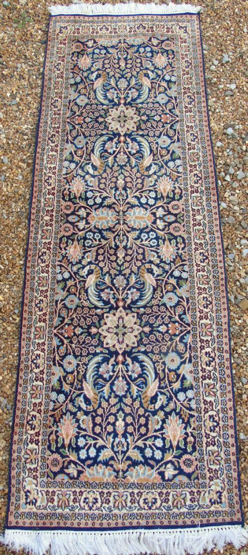 Kashmir Silk Runner Carpet