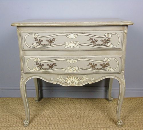 Pretty Hand Painted French Chest of Drawers