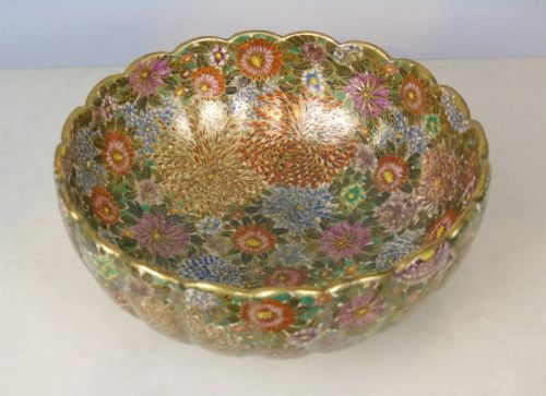 Outstanding Japanese Meiji Satsuma Bowl