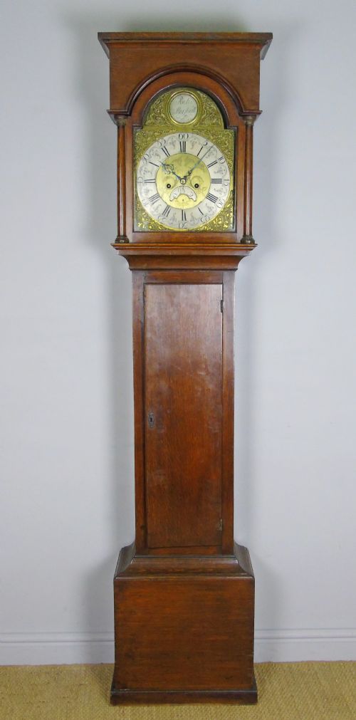 Antique Oak Longcase Clock Richard Marshall Wolsingham