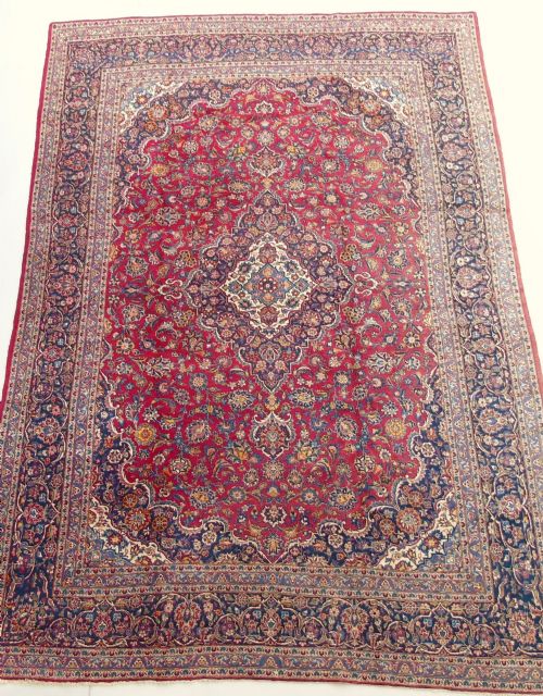 Good Antique Kashan Carpet 386 X 271