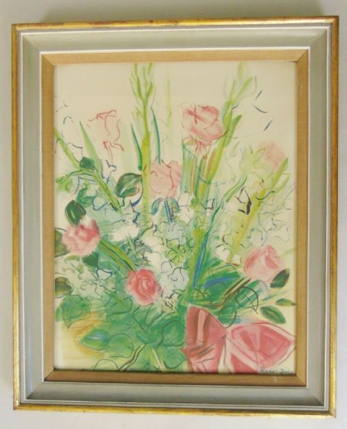 fig 3. Large Pair of Raoul Dufy Floral Prints (1877-1953)