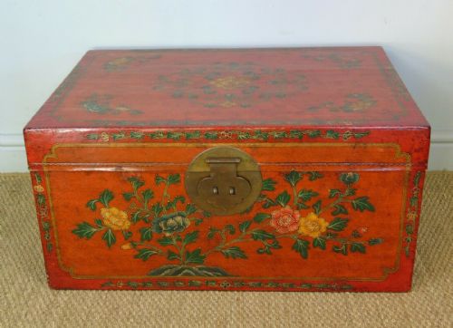 Early 20th Century Lacquered Chinese Chest