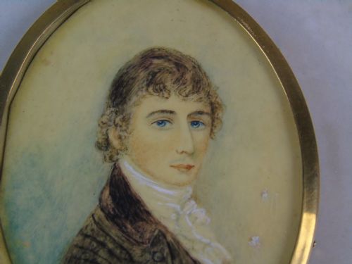 fig 1. Good Early 19th Century Portrait Painting Earl of Thanet Earl of Tufton