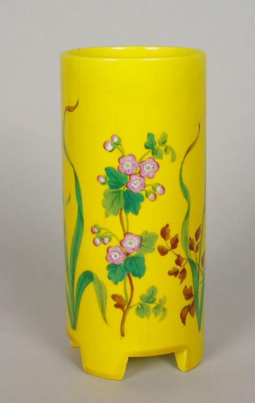 Minton Aesthetic Yellow Vase