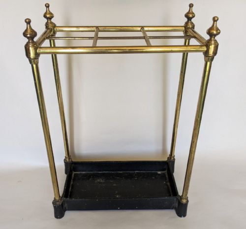 Antique Brass Stick Stand