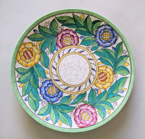 Charlotte Rhead Charger Crown Ducal