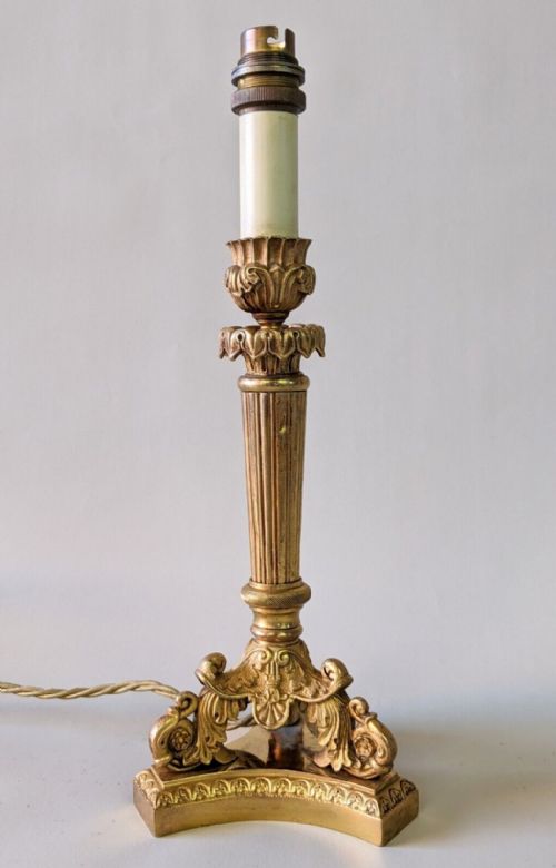 Good Quality Regency Bronze Table Lamp