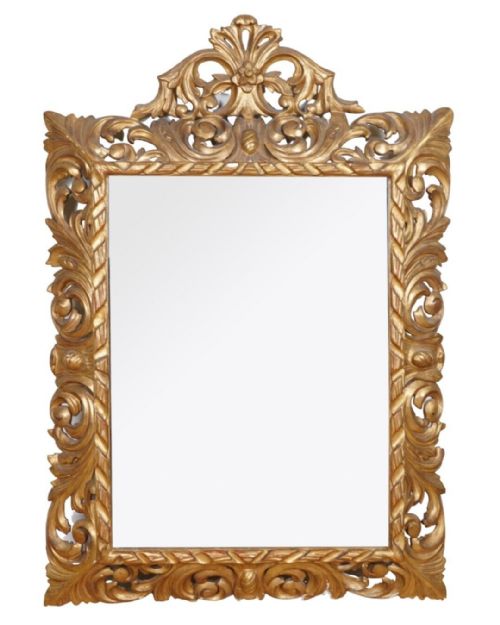 Large Antique Florentine Mirror