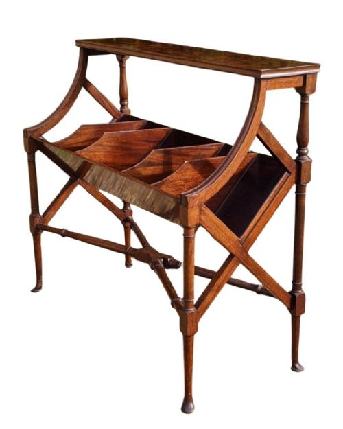 Good Large Country House Mahogany Book Stand