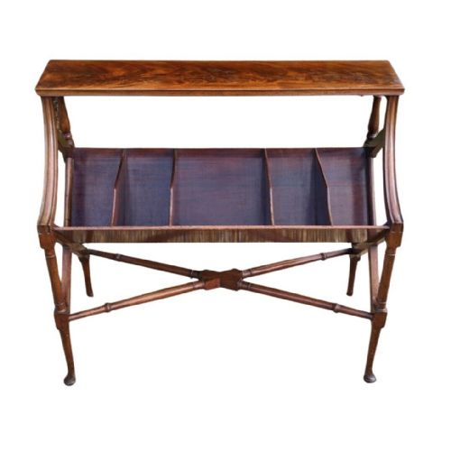 fig 1. Good Large Country House Mahogany Book Stand