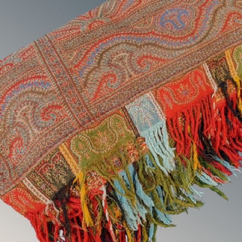 Good Victorian Paisley Shawl