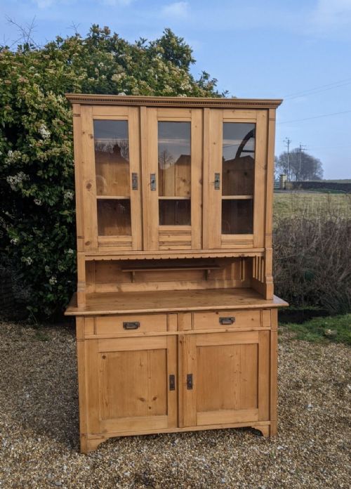 Antique Glazed Pine Dresser